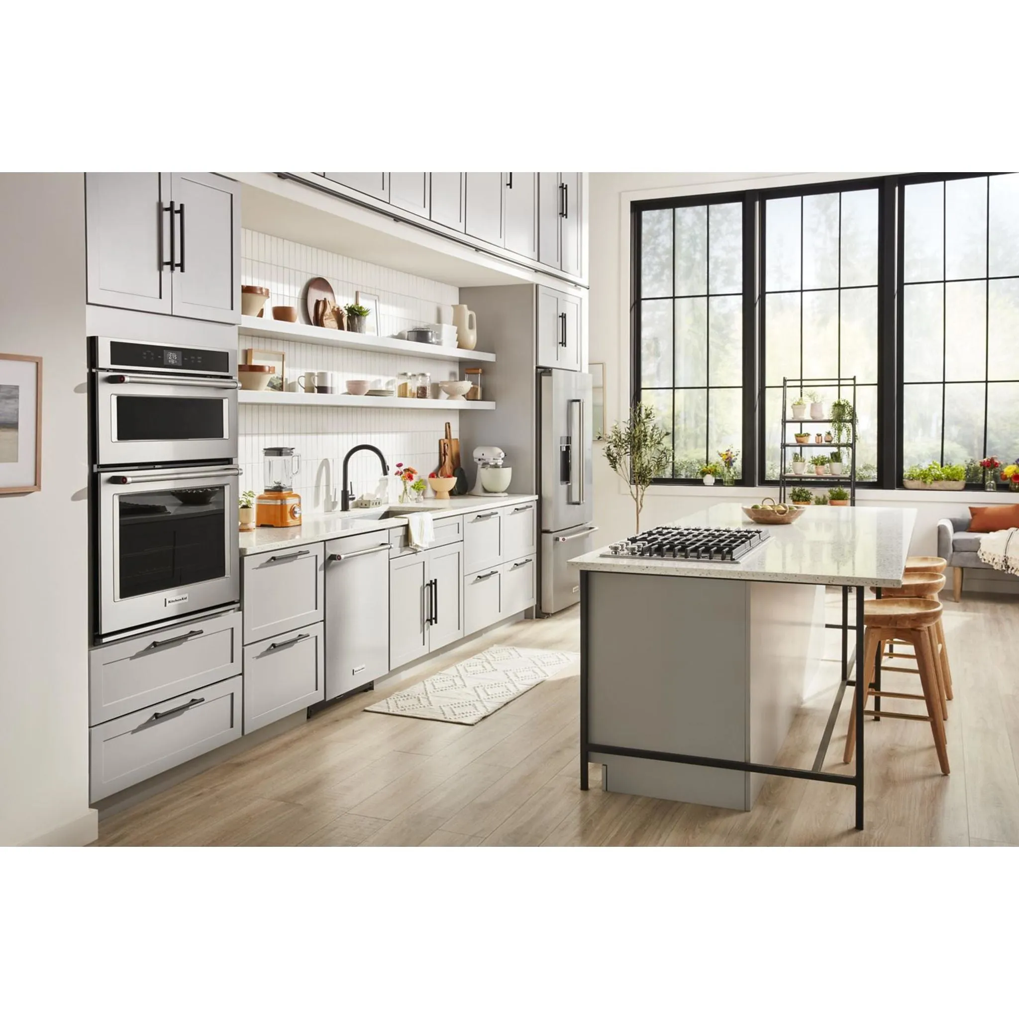 KitchenAid French Door Fridge (KRFC704FPS) - Stainless Steel with PrintShield™ Finish