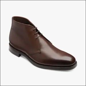 Loake Pimlico Dark Brown Calf Premium Chukka Boot-