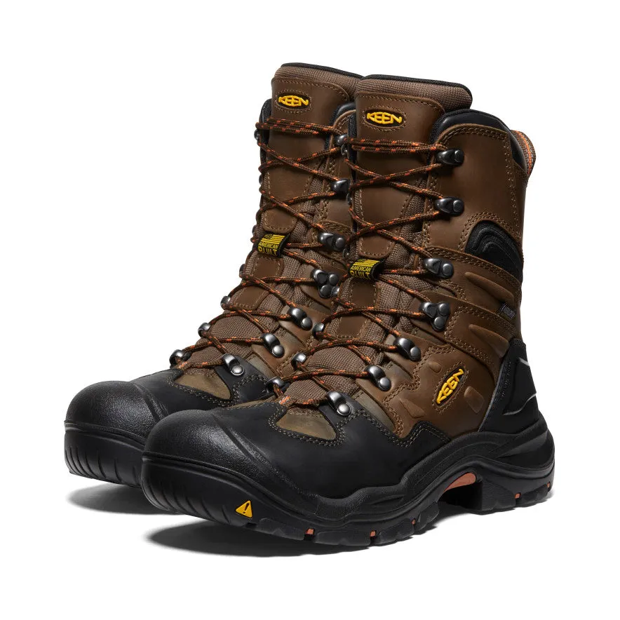 Men's Coburg 8" Waterproof Boot (Steel Toe)  |  Cascade Brown/Brindle