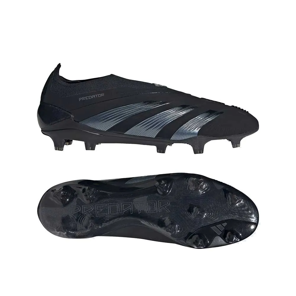 Men's Predator Elite LL FG Soccer Shoe - Core black/Core black/Carbon