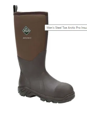 MUCK Boots ACP-STL  Arctic Pro Steel Toe Extreme Conditions Work Boot | Free Shipping and No Sales Tax