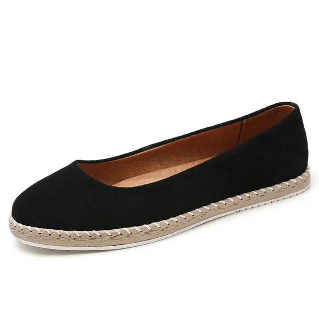 Mulan Women's Flat Black Shoes