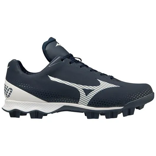 New Mizuno Wave LightRevo Baseball Cleats Navy Men's Size 6.5