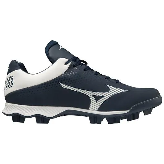 New Mizuno Wave LightRevo Baseball Cleats Navy Men's Size 6.5