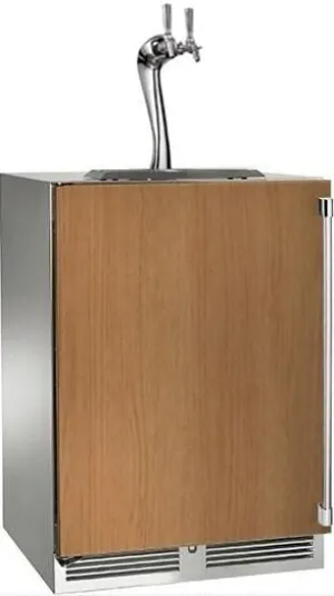 Perlick 24 inch Signature Series 5.2 cu. ft Adara Beer Dispenser HP24TS-4-2-2A