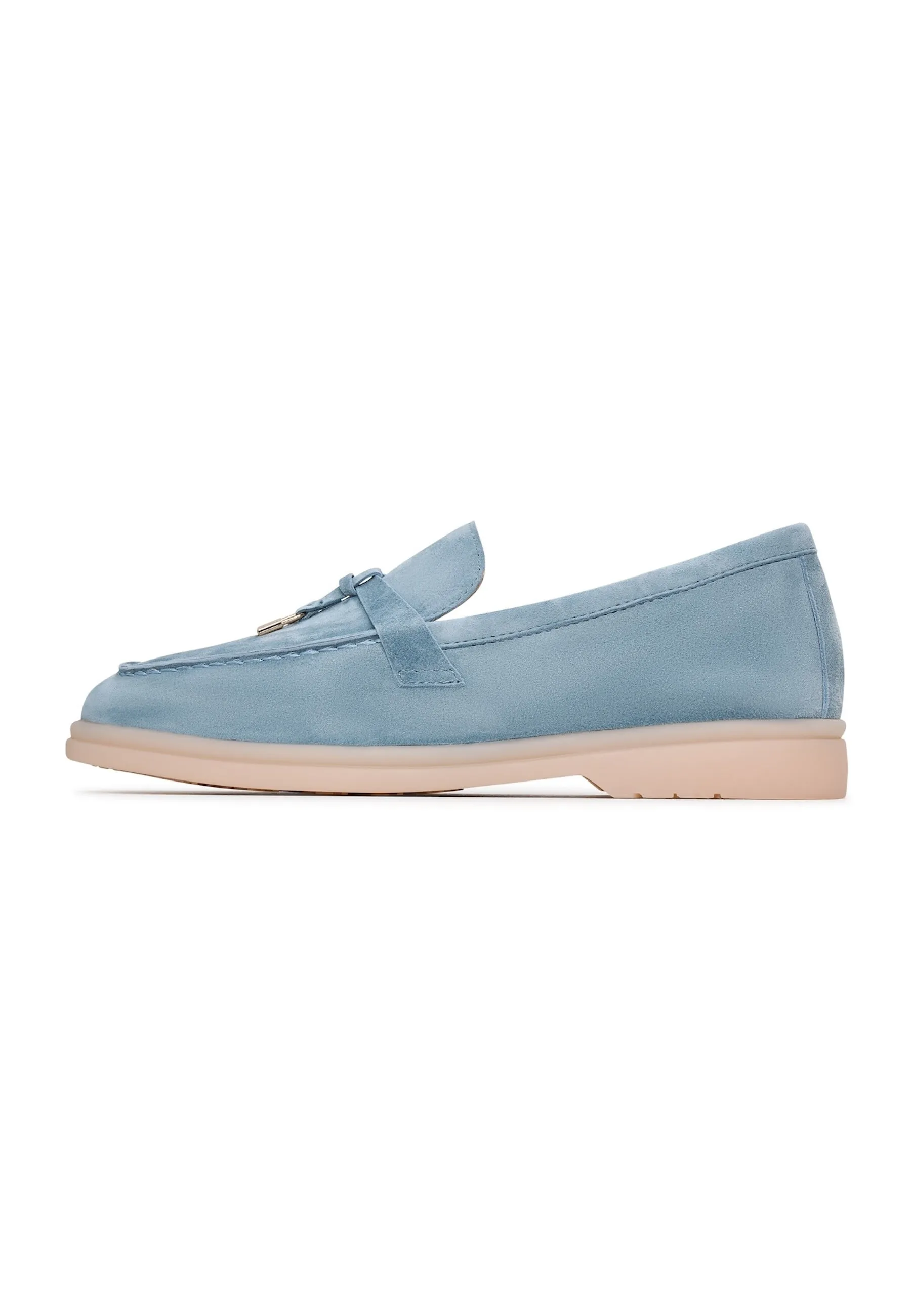 Platform Moccasins Aurelia - Blue