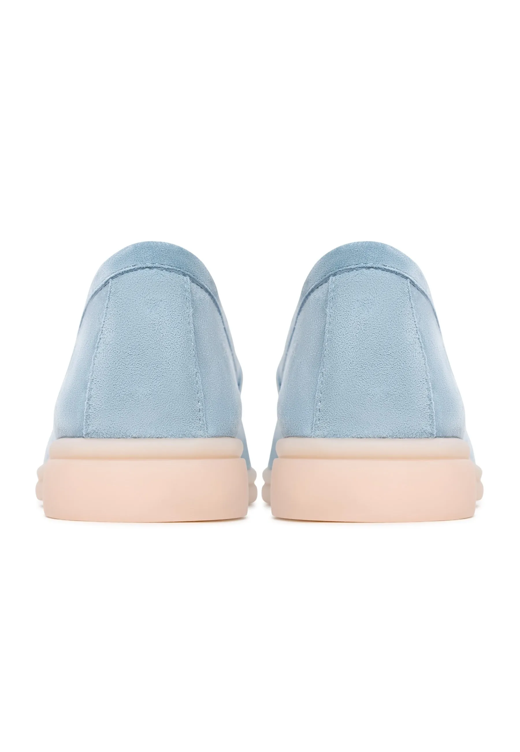 Platform Moccasins Aurelia - Blue