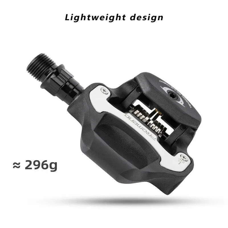 PROMEDN Self-Locking Bike Pedal is Suitable for Look Keo Bearings Cleats Bicycle Super light Aluminum Compatibility Lock Pedal