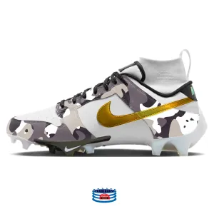 "Golden Gray Camo" Nike Vapor Edge Dunk Cleats