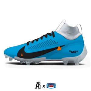 "OW Light Blue" Nike Vapor Edge Pro 360 2 Cleats