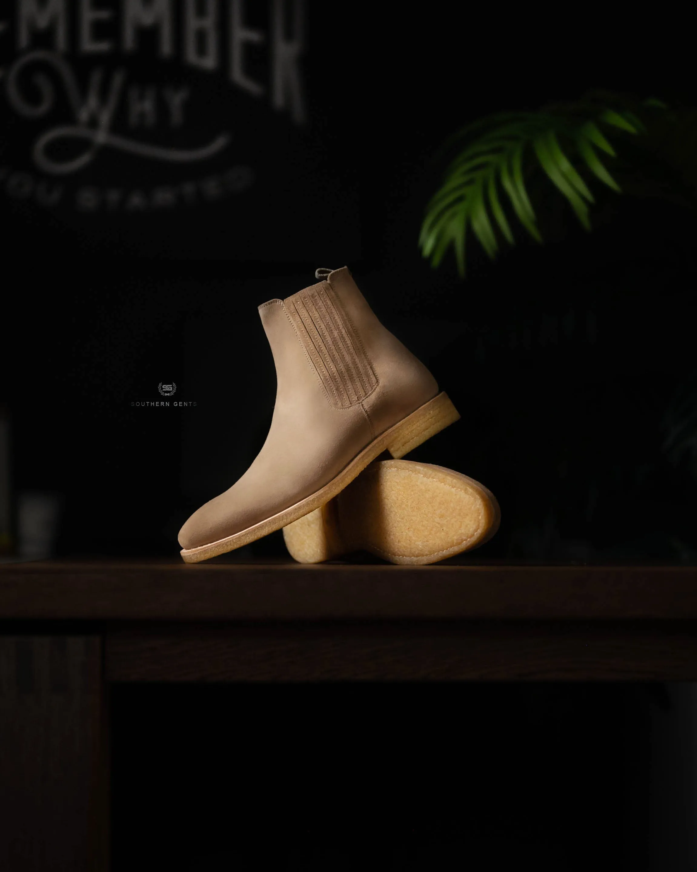 SG Emerson Chelsea Boot - Camel Crepe