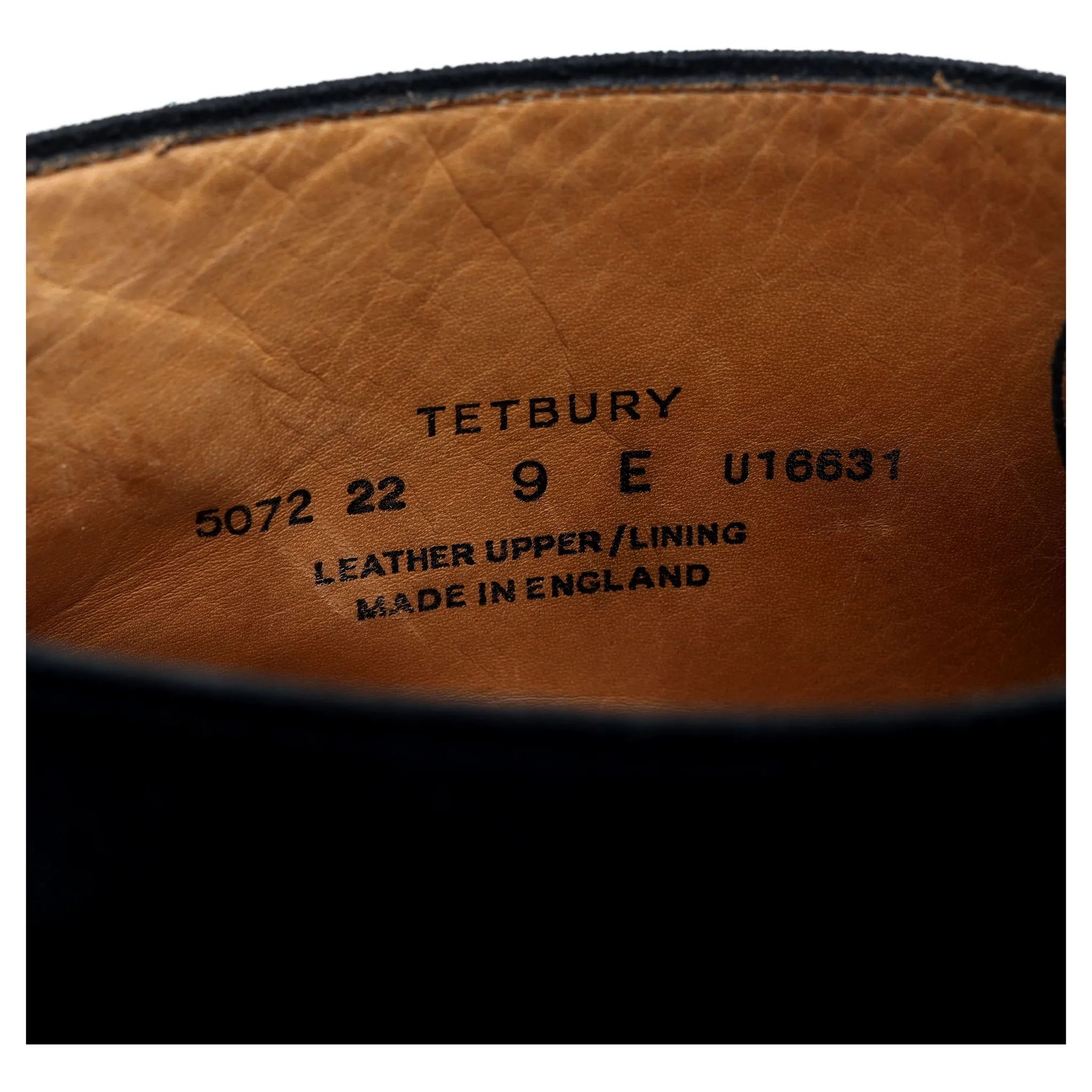 'Tetbury' Black Suede Chukka Boots UK 9 E