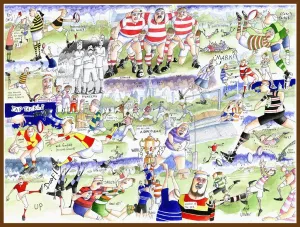 Tim Bulmer Rugby 1000 piece