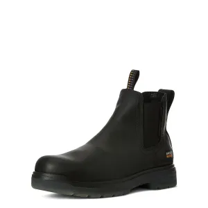 Turbo Carbon-Toe Waterproof Chelsea Work Boot Black