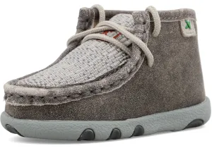 TWISTED X INFANT (ICA0012) CHUKKA DRIVING MOC - Grey & Light Grey