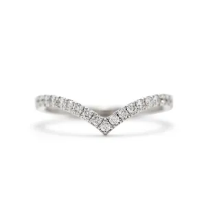 Vi Contoured Diamond Band