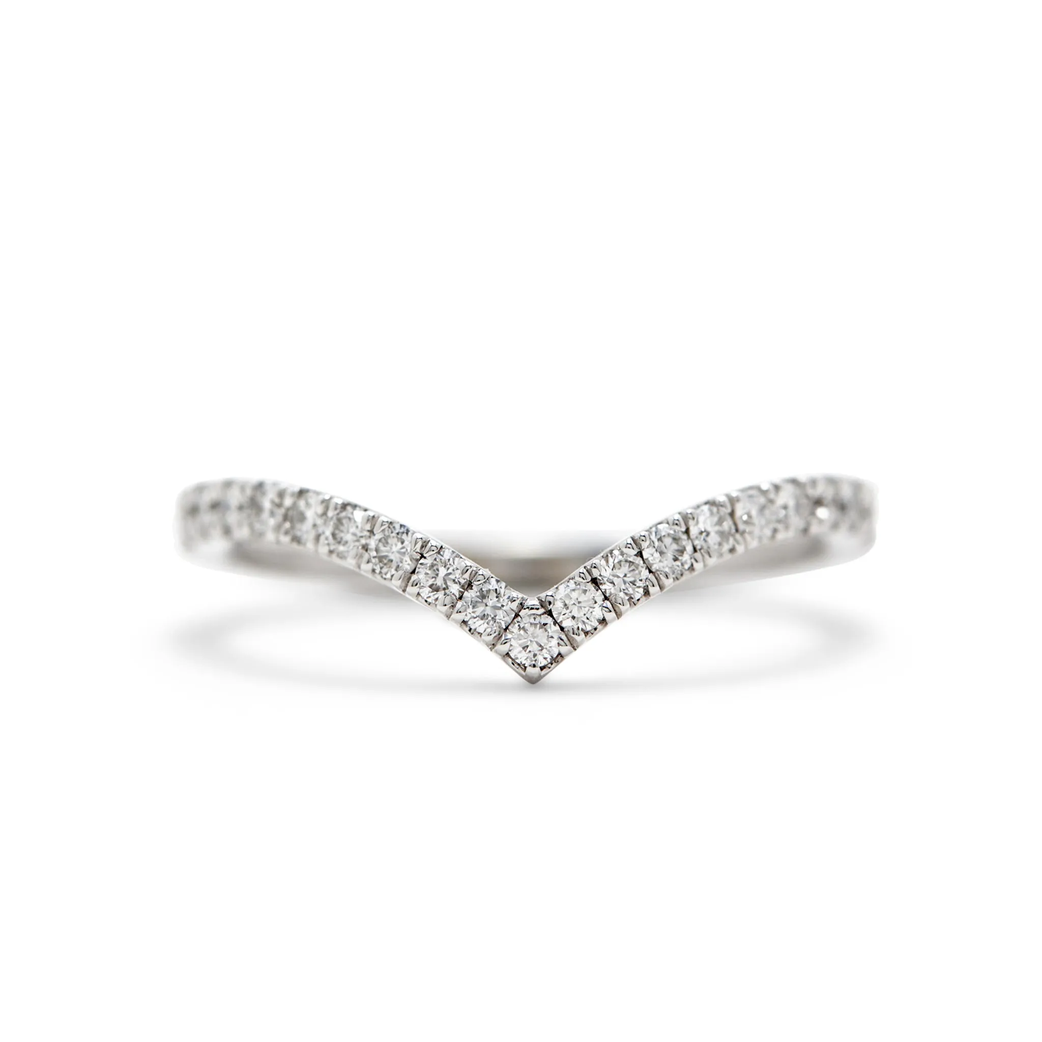 Vi Contoured Diamond Band