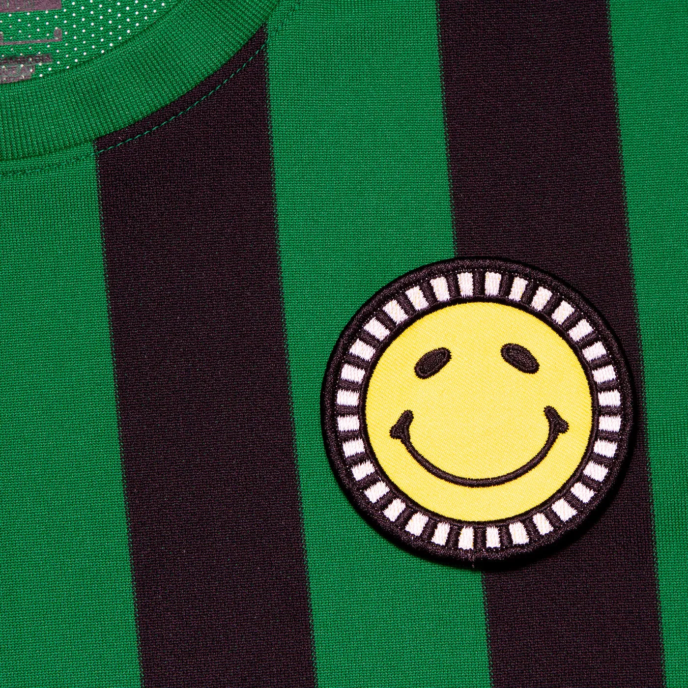 Wasted Heroes Striped Division - Jersey - Green Black