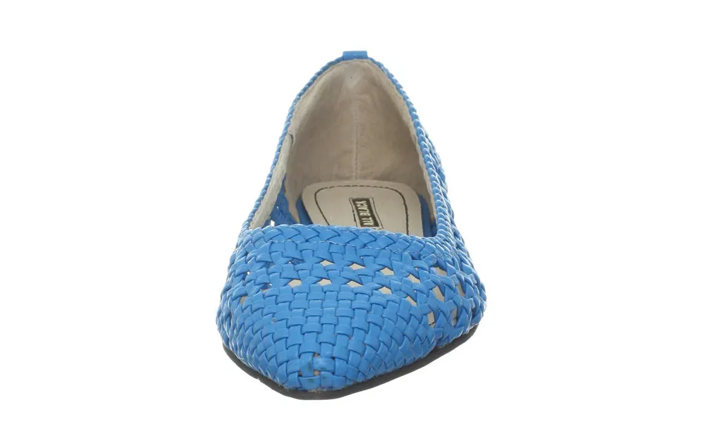 Weave Ballet Flat - Blue