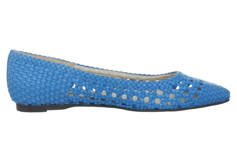 Weave Ballet Flat - Blue