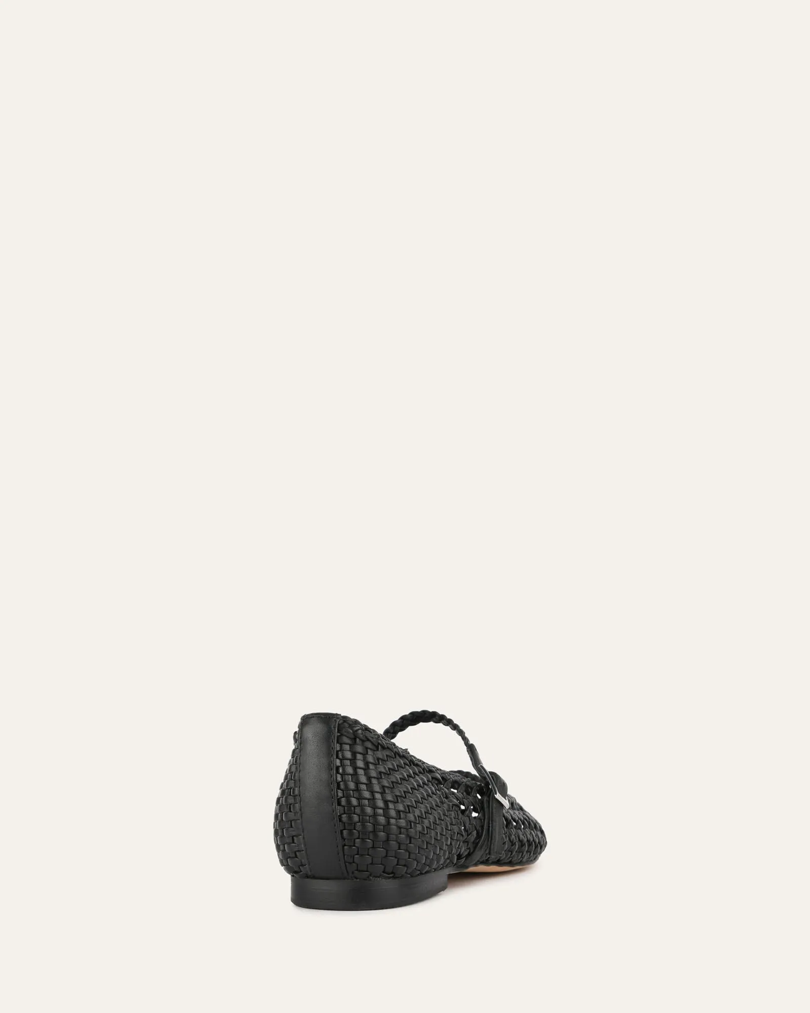 WILLIS CASUAL FLATS BLACK LEATHER