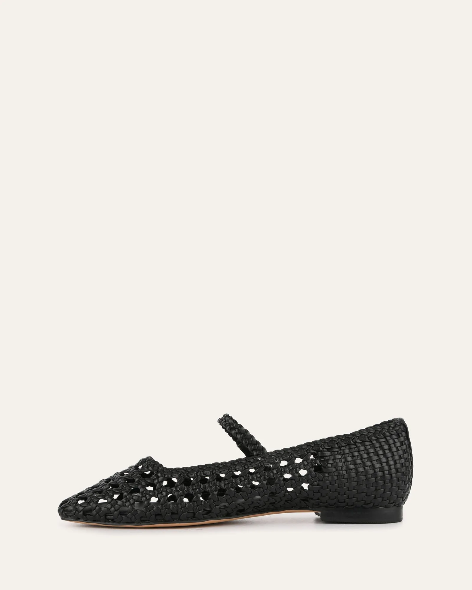 WILLIS CASUAL FLATS BLACK LEATHER