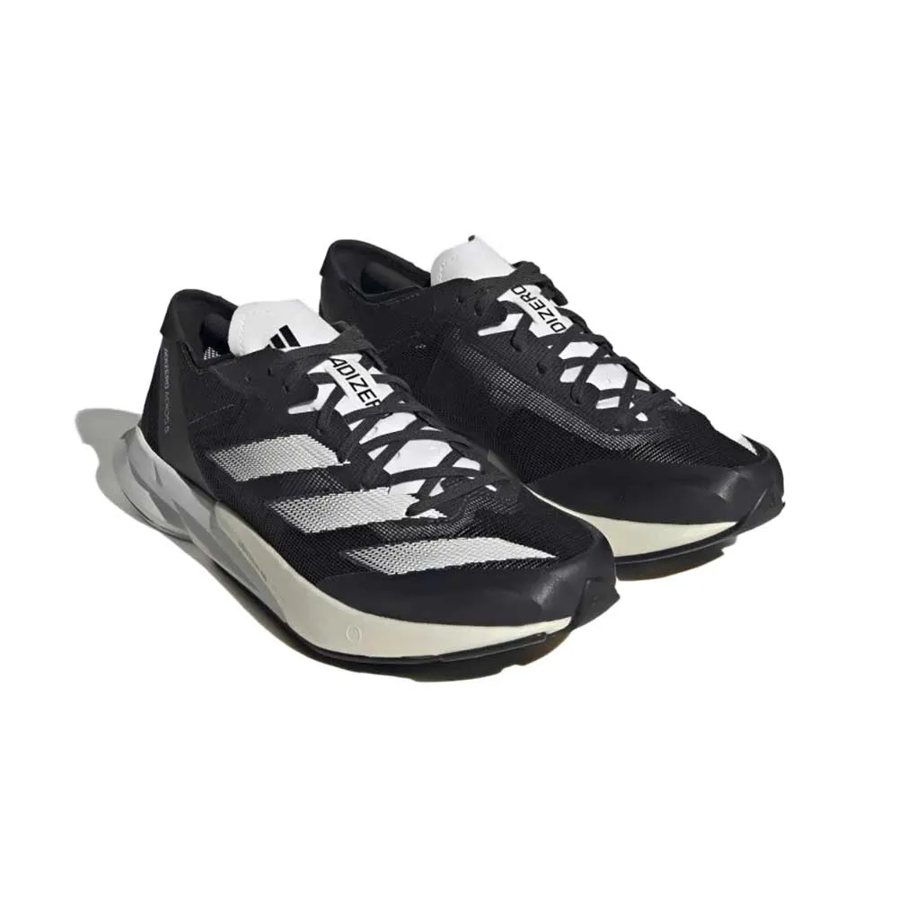 Women's Adizero Adios 8 Running Shoe - Carbon/FTWR White/Core Black - Regular (B)